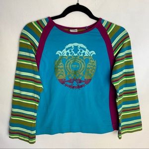 Oillily long sleeve tee in good condition.